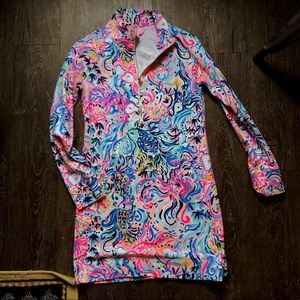 Lilly Pulitzer So-sofishticated popover dress, xs